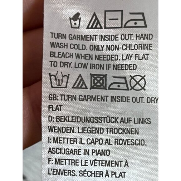 Logo Coastal Tunic Top L White Striped Boho Western Resort Tassel Classic 80s - Picture 10 of 11